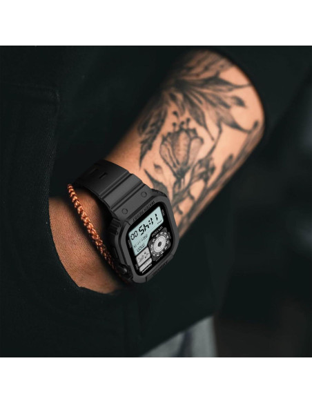 Banda y Funda Resistente amBand E1 para Apple Watch 42mm