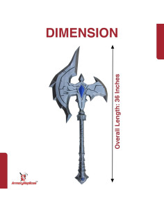 Hacha de Batalla de Espuma 91.4cm Réplicas de Armory 2