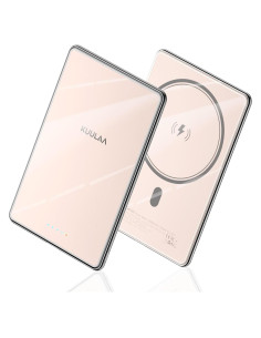 Batería Portátil MagSafe Kuulaa 5000mAh Rosa Carga Rápida