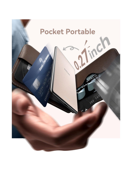 Batería Portátil MagSafe Kuulaa 5000mAh Rosa Carga Rápida