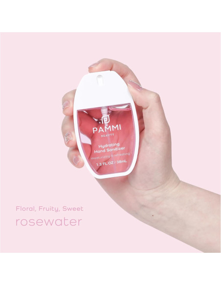 Spray Desinfectante de Manos PAMMI Tamaño Viaje 600 Sprays