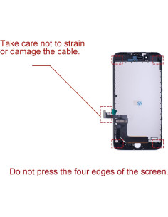 Reemplazo Pantalla LCD iPhone 7 Plus HK 5.5" Negro Kit Completo 2
