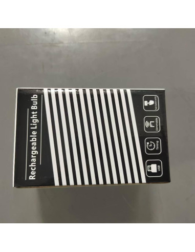 Bombilla LED Recargable E26 Pinrutar 800LM Control Remoto