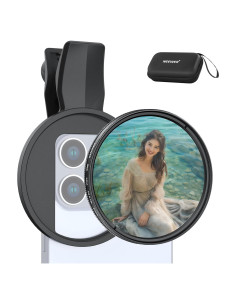 Filtro CPL y Difusión 67mm NEEWER para iPhone 16/15/14/13