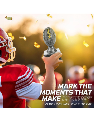 Trofeo de Fútbol Fantasía Flexzion 18.8 cm - Escudo Campeón