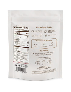 Chocolate Latte Superfood Tradiciones Orgánicas 150g - Ashwagandha 2