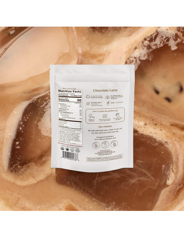 Chocolate Latte Superfood Tradiciones Orgánicas 150g - Ashwagandha