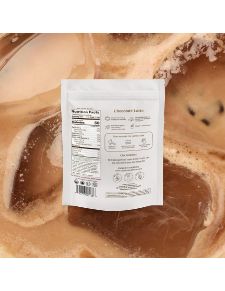 Chocolate Latte Superfood Tradiciones Orgánicas 150g - Ashwagandha