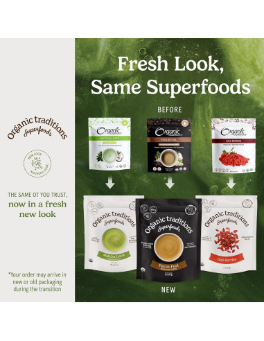 Chocolate Latte Superfood Tradiciones Orgánicas 150g - Ashwagandha