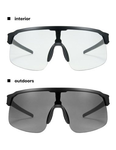 Gafas de Ciclismo Fotoquímicas Cyxus UV400 para Hombres y Mujeres