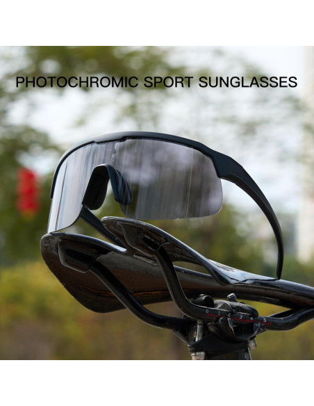 Gafas de Ciclismo Fotoquímicas Cyxus UV400 para Hombres y Mujeres