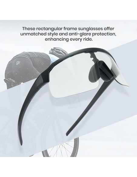 Gafas de Ciclismo Fotoquímicas Cyxus UV400 para Hombres y Mujeres