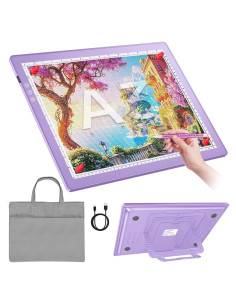 Caja de Luz LED Recargable A3 ZEXALIGHT 2500mAh 8 Niveles