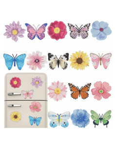 Kit de Pintura de Diamante 16 Pcs Bulerrylulu Mariposa