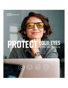 Gafas Bloomoak Antirreflejo Luz Azul Amarillo - Juegos 2