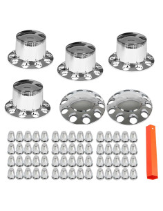Kit de Cubiertas de Ruedas GENRICS para Camiones Semi 20-24.5 in