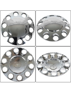 Kit de Cubiertas de Ruedas GENRICS para Camiones Semi 20-24.5 in 2