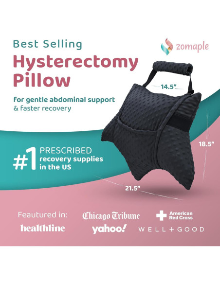 Almohada de Recuperación Zomaple para Histerectomía con Gel