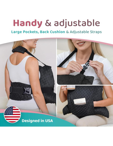 Almohada de Recuperación Zomaple para Histerectomía con Gel