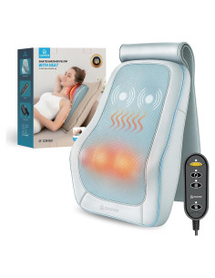 Masajeador de Espalda Shiatsu Comfier CF-1228-BLU con Calor