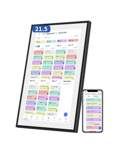 Calendario Digital de Pared 21.5" Herncptar Pantalla Táctil