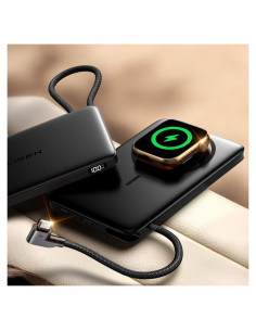 Batería Portátil MagSafe LISEN 10000mAh para iPhone y Apple Watch