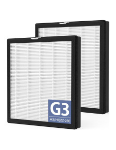 Filtro de Reemplazo Ecleanfy G3 HEPA 3-en-1 para Purificadores
