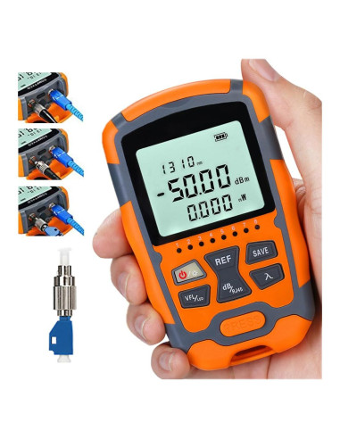 Probador de Fibra Óptica 4 en 1 YICIZOL OPM&VFL-30km