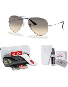 Gafas de sol Ray-Ban RB3025 Aviator Metal 58mm + Kit de cuidado 2