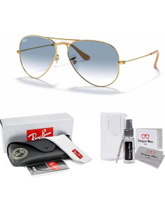 Gafas de sol Ray-Ban RB3025 Aviator Unisex + Kit de limpieza 2