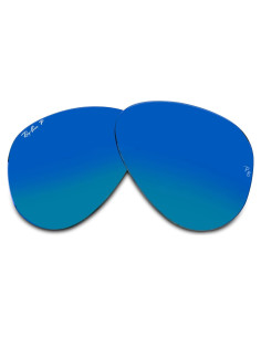 Lentes Ray-Ban Reemplazo Aviator RB3025 58mm Espejo Azul