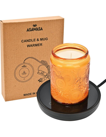 Calentador de Velas Inteligente ASAWASA 2PCS con Auto Apagado
