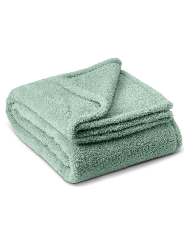 Manta de Peluche Teddy Sherpa Northwest 127x178 cm Verde