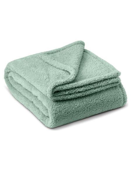 Manta de Peluche Teddy Sherpa Northwest 127x178 cm Verde