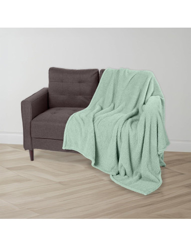Manta de Peluche Teddy Sherpa Northwest 127x178 cm Verde