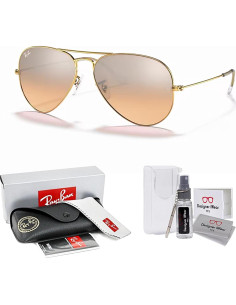 Gafas de sol Ray-Ban RB3025 Aviador Unisex + Kit de Cuidado 2