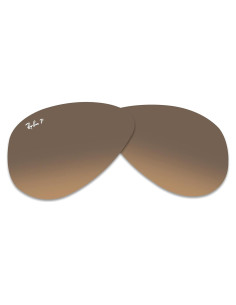 Lentes Ray-Ban Aviator RB3025 58mm Polarizados Marrón