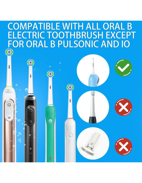 Cabezas de cepillo de dientes Schallcare 12pcs para Oral-B