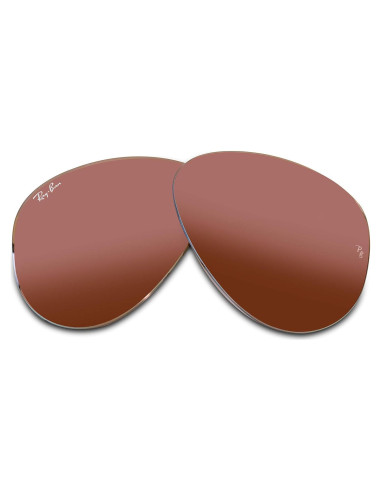 Lentes Ray-Ban Aviator RB3025 58mm Espejo Rosa + Kit Cuidado