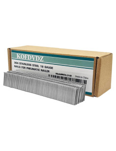 Clavos Brad 18GA Kofdvdz Acero Inoxidable 304 38mm 4000 pcs