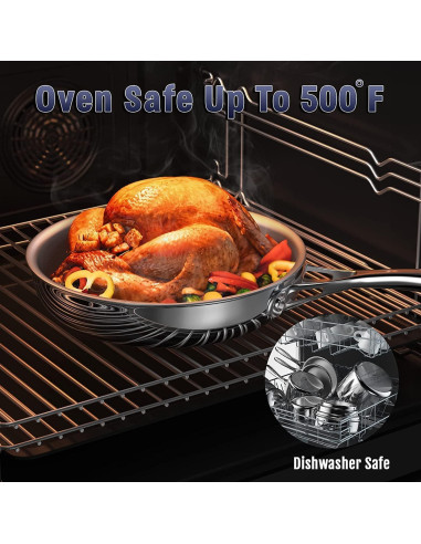 Juego de Utensilios de Cocina Cooks Standard 9 Piezas Acero Inoxidable