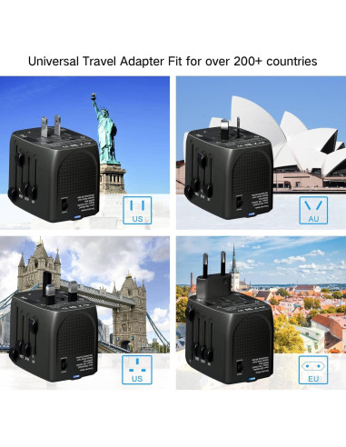 Adaptador de Viaje Convertidor de Voltaje 230V a 120V DONGGUAN