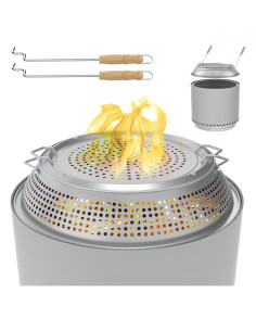 Escudo Chispa GLOWYE para Fogata Solo Stove Bonfire 49.5 cm