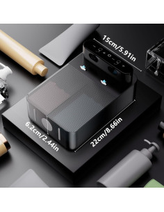 Dispensador de Jabón Automático YIKHOM 400 ml Montado en Pared 2