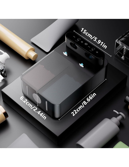 Dispensador de Jabón Automático YIKHOM 400 ml Montado en Pared