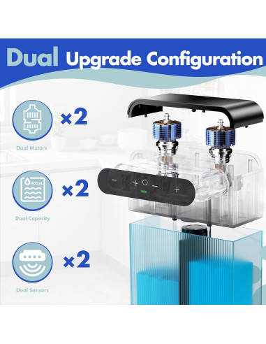 Dispensador de Jabón Automático YIKHOM 400 ml Montado en Pared