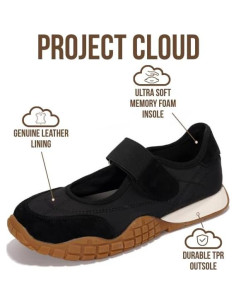Zapatos Mary Jane Ligeros Project Cloud Donna - Antideslizantes 2