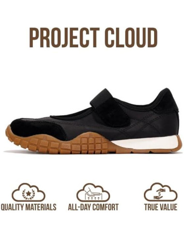 Zapatos Mary Jane Ligeros Project Cloud Donna - Antideslizantes
