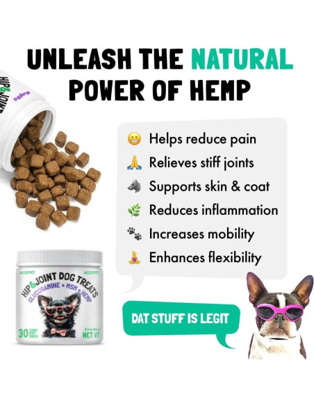 Suplemento Masticable para Caderas y Articulaciones LEGITPET 30 Unidades