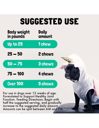 Suplemento Masticable para Caderas y Articulaciones LEGITPET 30 Unidades